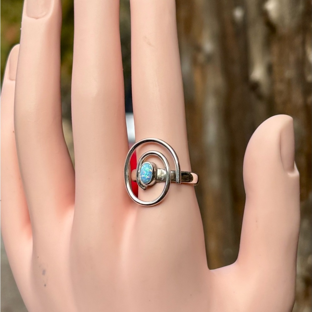 Fire Opal Ring - image 2